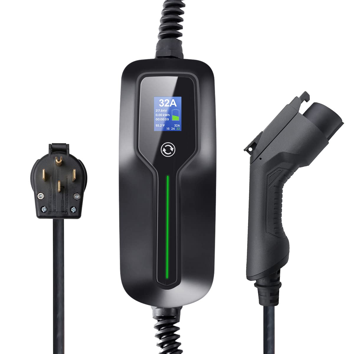 MOREC PCD-041 40A EV PORTABLE CHARGER MAX 9.6KW(SUPPORT NAME 14-50 PLUG)