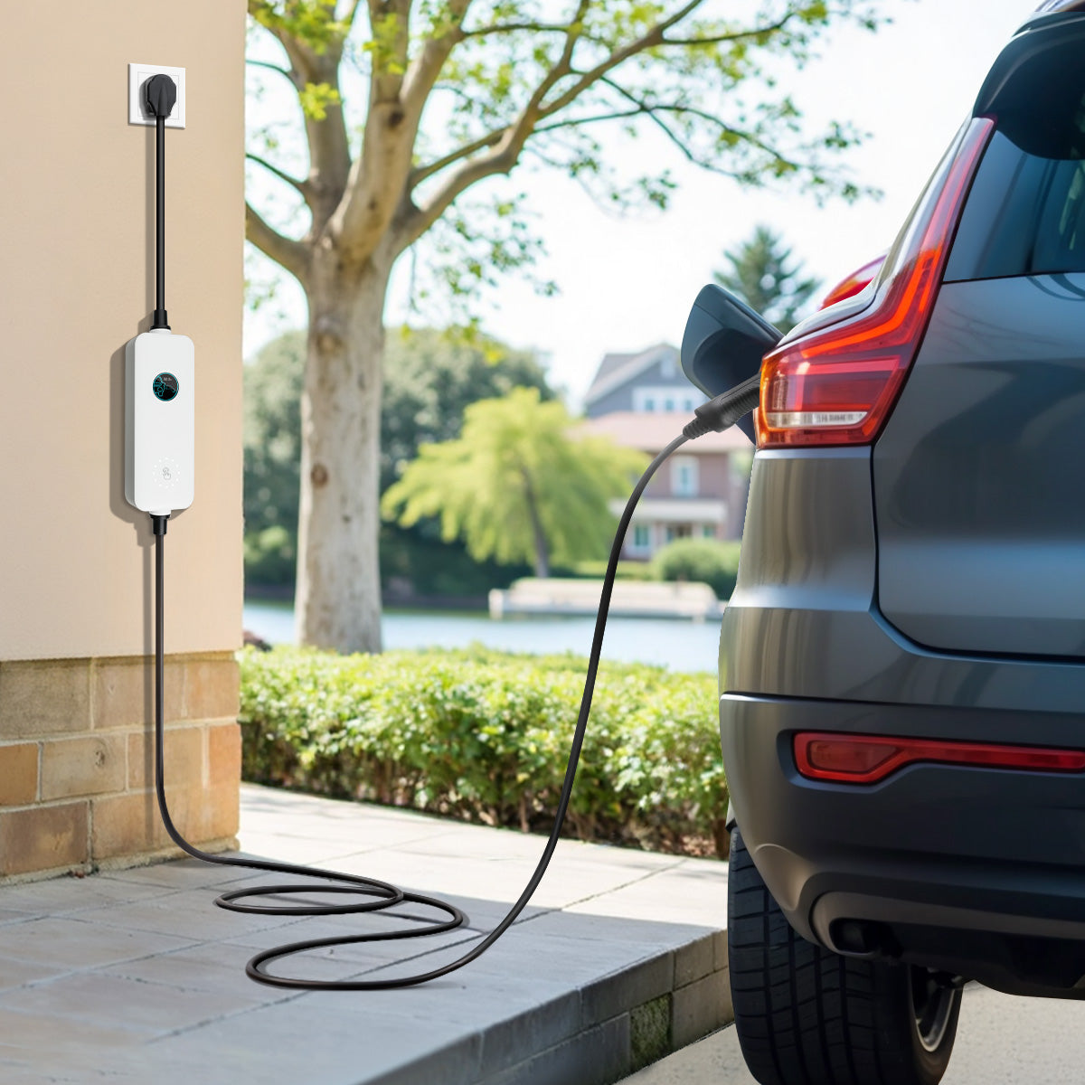 MOREC Type 1 Max 9.6KW 40Amp Portable Electric Vehicle Charger Nema 14-50 Plug - SQP039