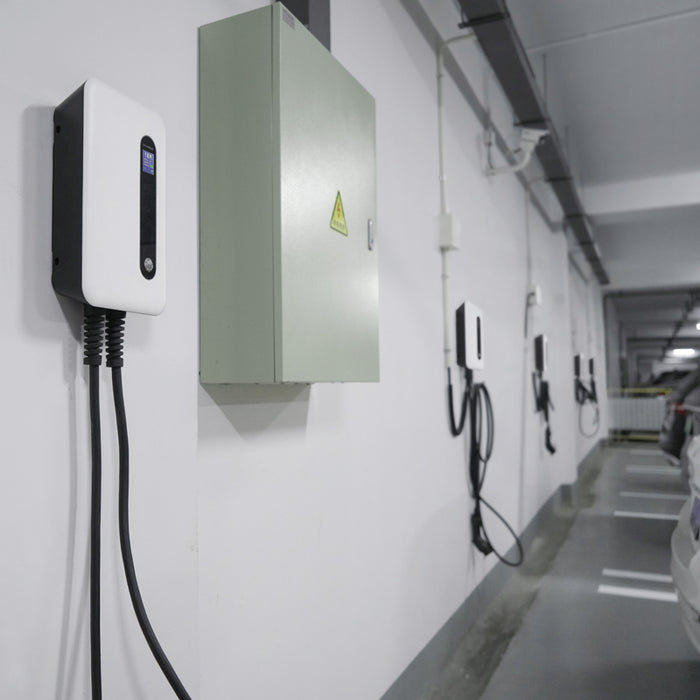 MOREC F30C 40A EV CHARGING STATION MAX 9.6KW(SUPPORT NEMA 6-50 PLUG)